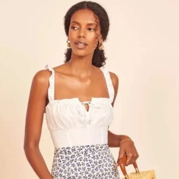 Reformation Linen Top - Picture 2 of 6